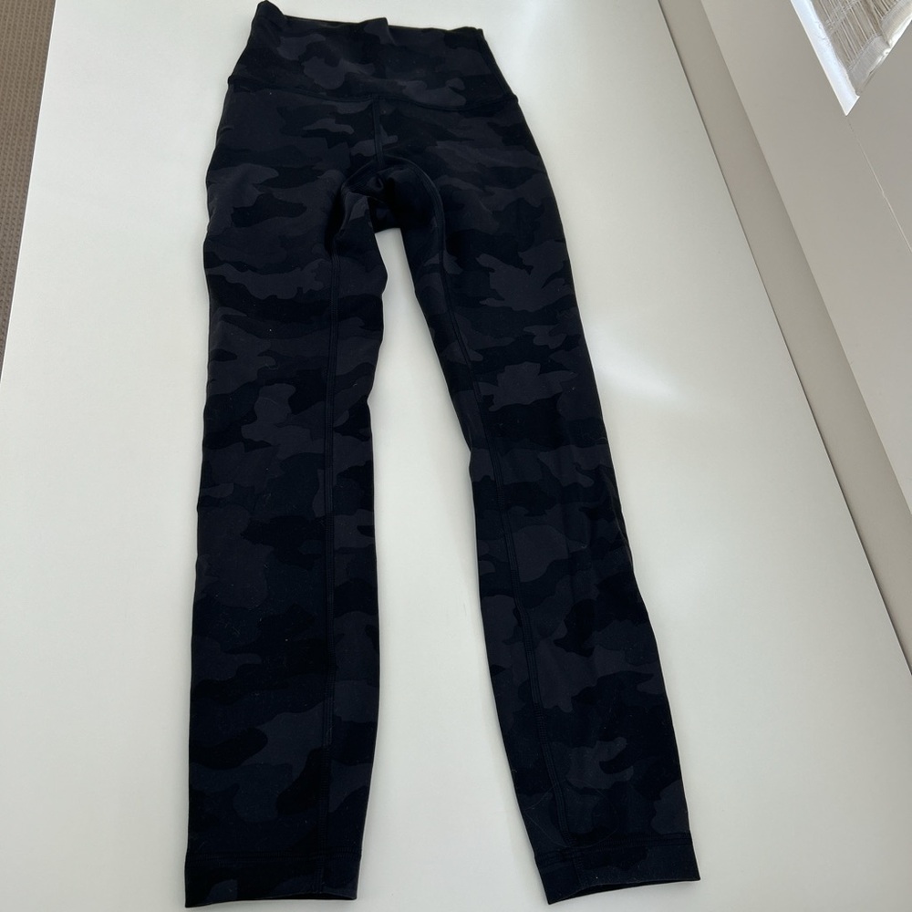 Black Camouflage Leggings